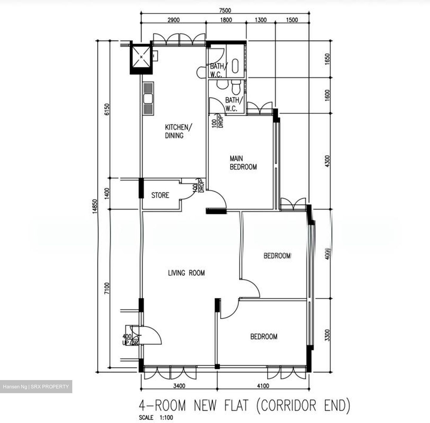 Blk 19 Teck Whye Heights Iii (Choa Chu Kang), HDB 4 Rooms #581623911